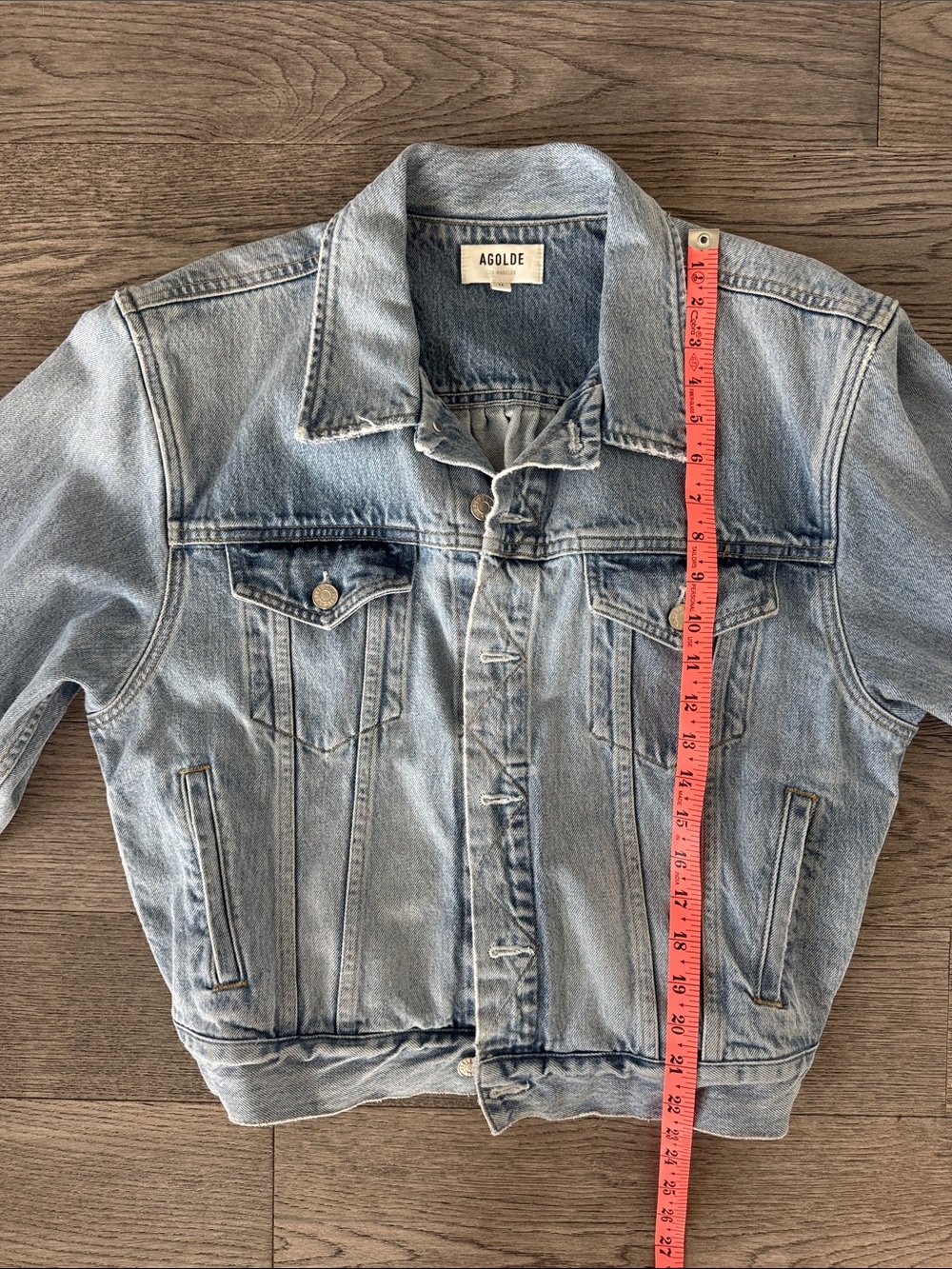 Agolde Blanca Oversized Denim Jacket - Picture 11 of 15
